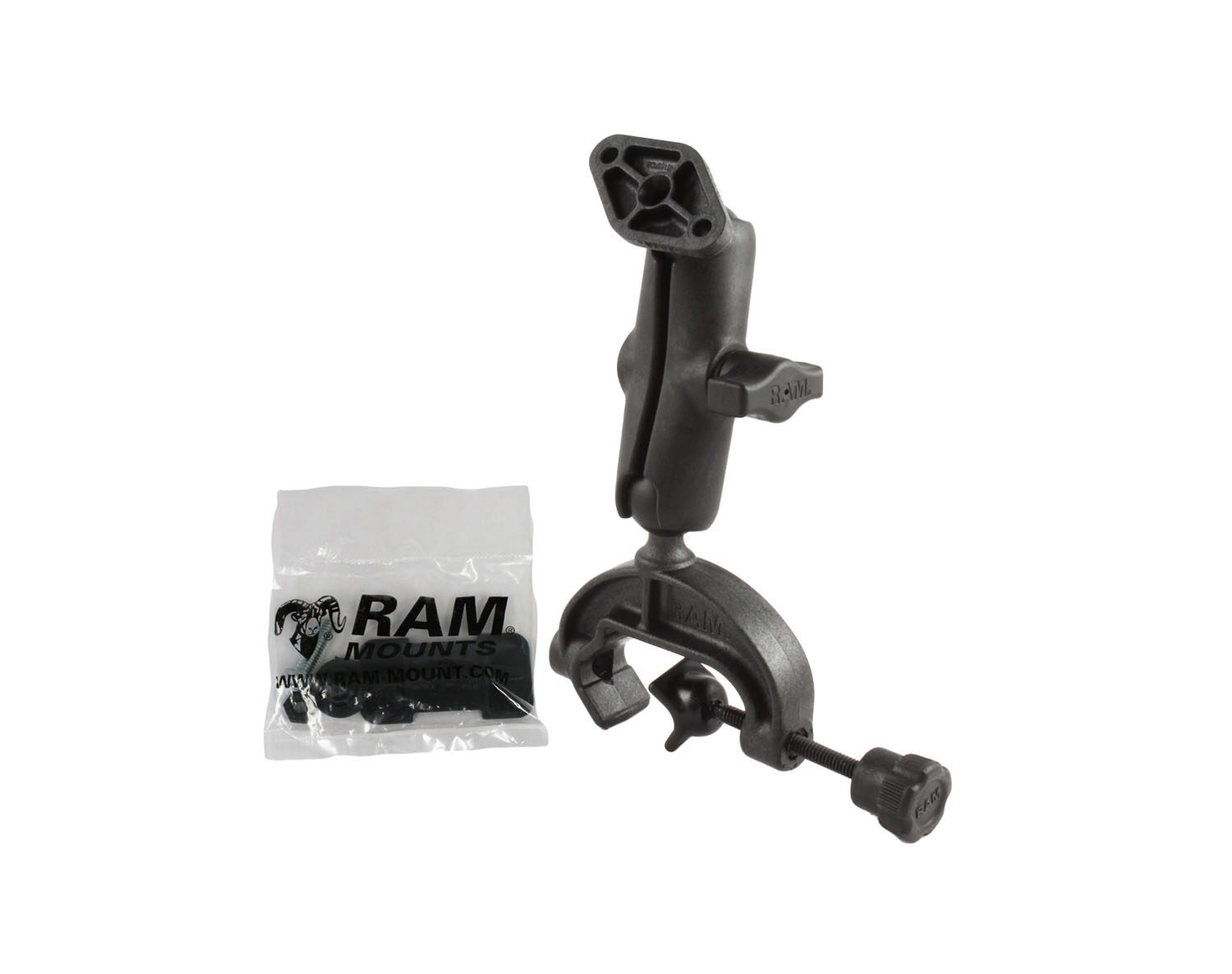 RAM MOUNT Universal Medium Tough-Clamp (RAP-B-397-2U)